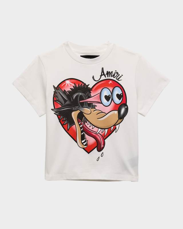 Kid's Roxy Wolf Graphic T-Shirt, Size 4-